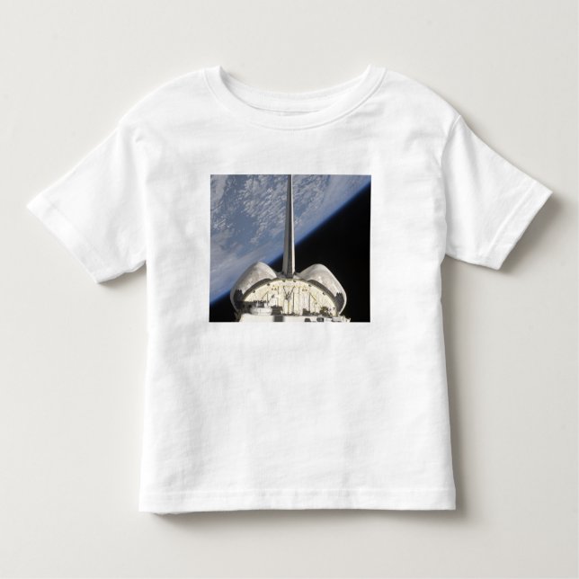 A partial view of Space Shuttle Endeavour Toddler T-shirt (Front)