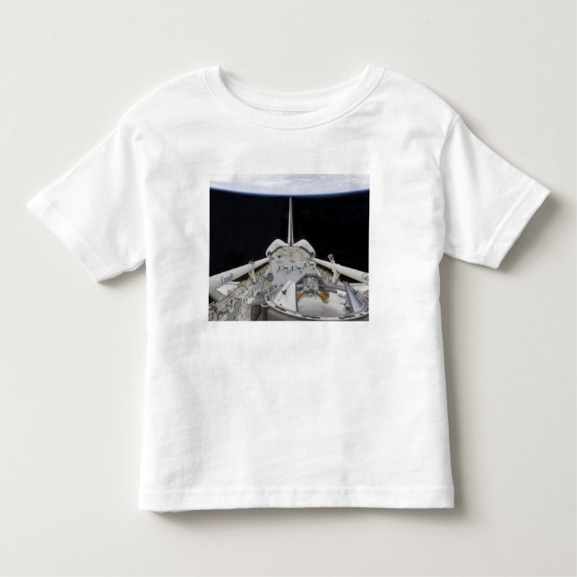 A partial view of Space Shuttle Toddler T-shirt (Front)