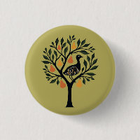 A Partridge In A Pear Tree Cut-Out Stencil Retro 5