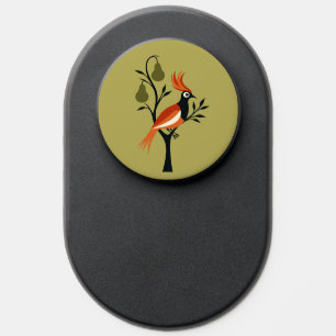 A Partridge In A Pear Tree Cut-Out Stencil Retro 8 PopSocket