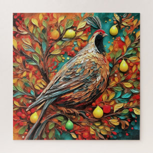 A Partridge In A Pear Tree Jigsaw Puzzle