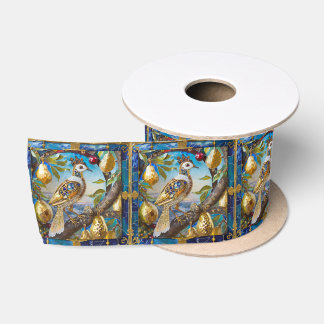 A Partridge in a Pear Tree Satin Ribbon