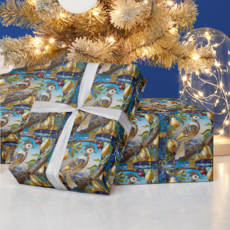 A Partridge in a Pear Tree Wrapping Paper