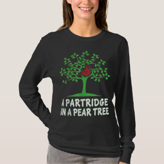 A Partridge in Pear Tree Song 12 Days Christmas Gr T-Shirt