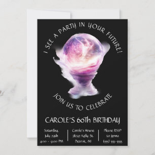A Party in Your Future, Crystal Ball Birthday  Invitation