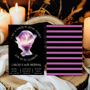 A Party in Your Future, Crystal Ball Birthday Invitation