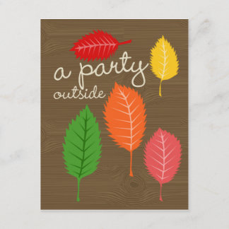 a party outside invitation