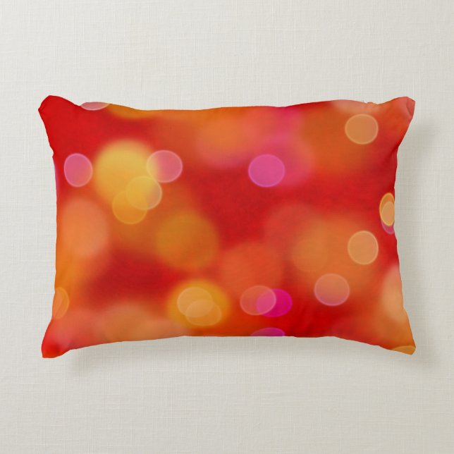 A Passion For Christmas Pattern (red) Accent Pillow (Front)