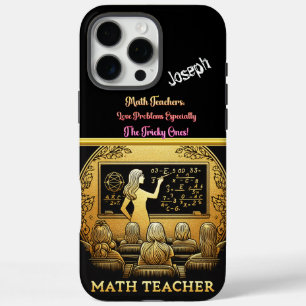 A Passionate Math Teacher iPhone 16 Pro Max Case