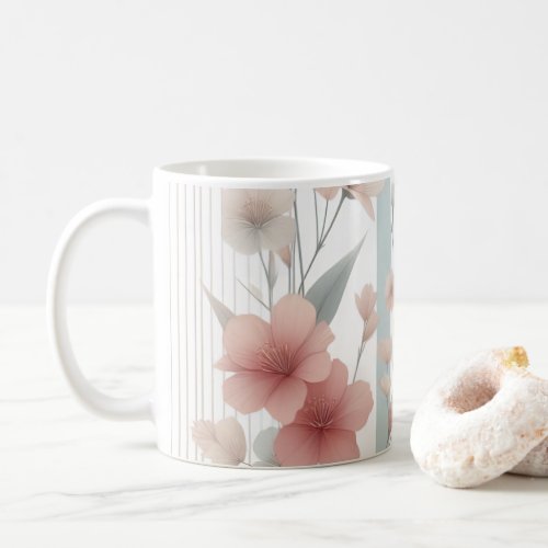 A Pastel Floral Daydream  Coffee Mug