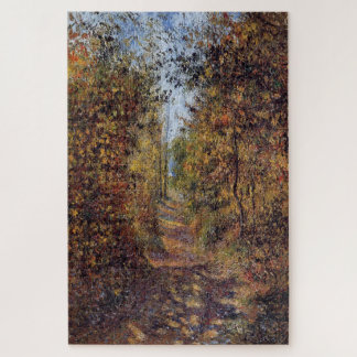A Path in the Woods, Pontoise (1879) by C.Pissarro Jigsaw Puzzle