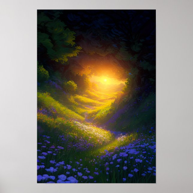 A Path Through the Forest Poster (Front)