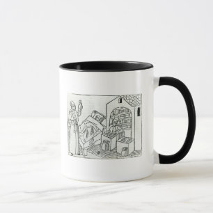 A patient with a Doctor and a Pharmacist Mug