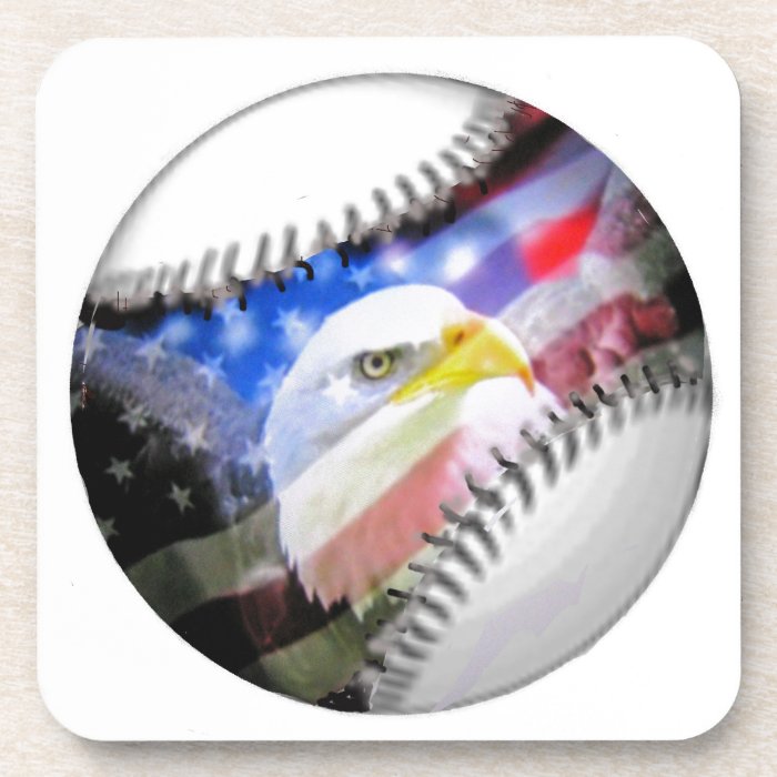 A Patriotic Ball. Drink Coasters