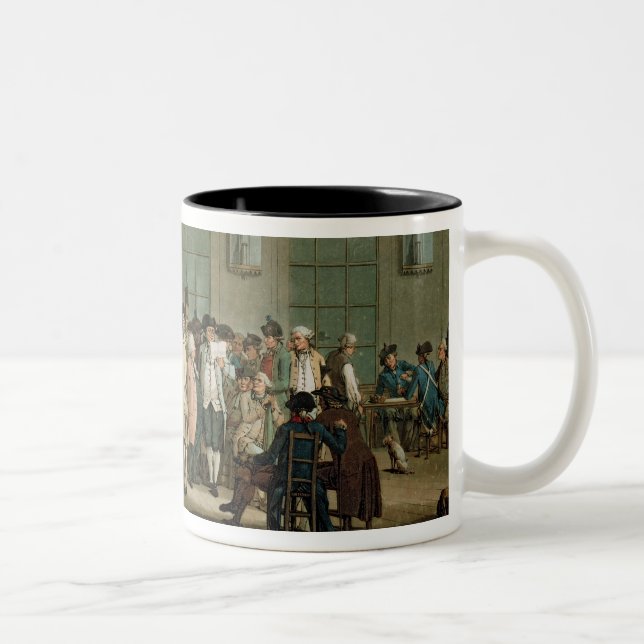 A Patriot's Coffee House Two-Tone Coffee Mug (Right)