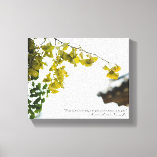 A peaceful autumn afternoon canvas print