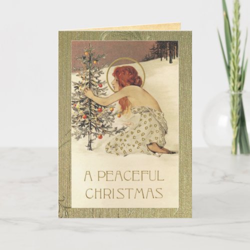 A Peaceful Christmas Holiday Card