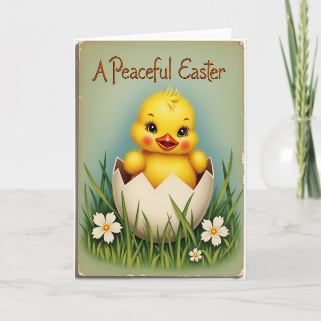 A Peaceful Easter Season Card (Front)