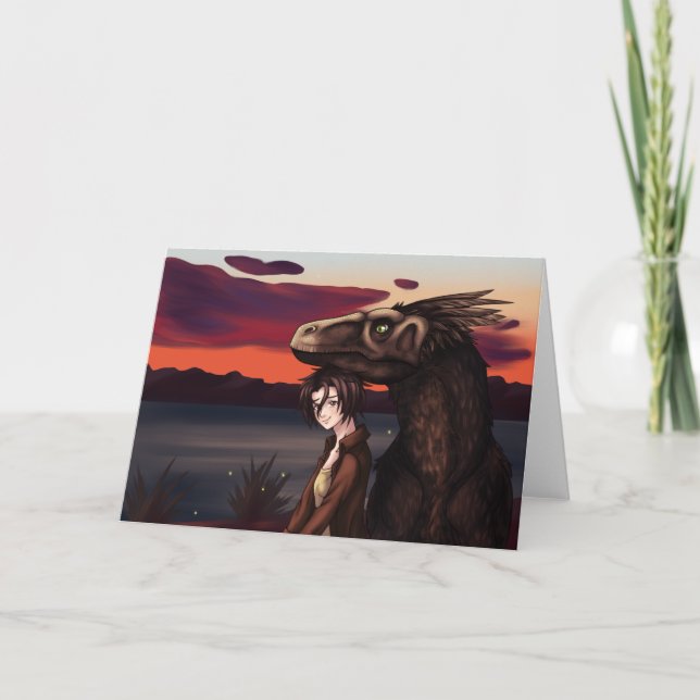 A Peaceful Evening Card (Front)