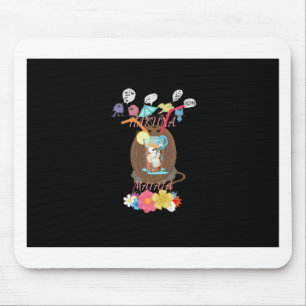 A Peaceful Kingdom: A Lion's Peaceful Moment Mouse Pad