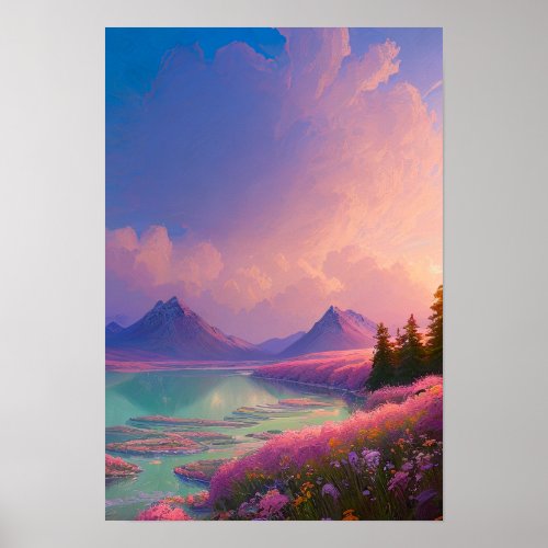 A Peaceful Paradise Poster