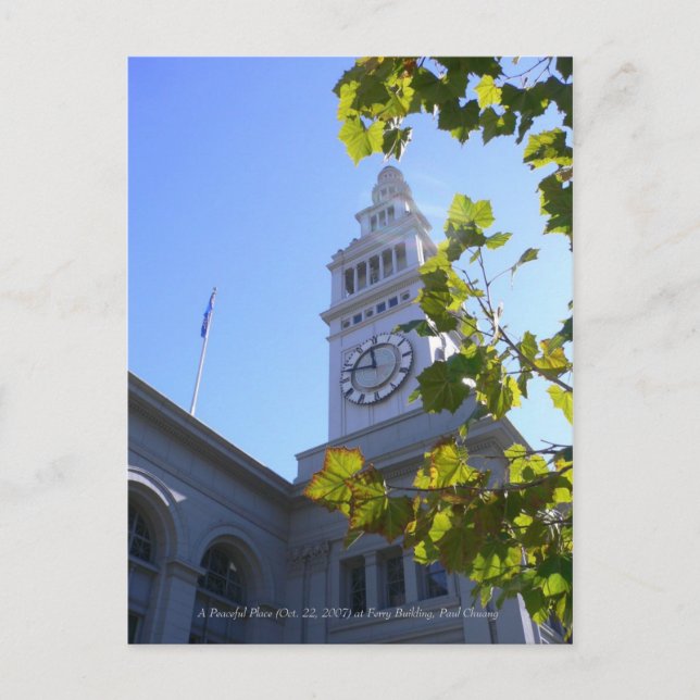 A Peaceful Place... Postcard (Front)