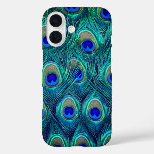 A Peacocks Feathers iPhone 16 Case