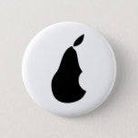 A Pear With A Bite! Pinback Button at Zazzle