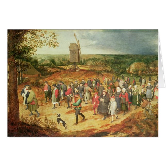 A Peasant Wedding Cards (Front Horizontal)