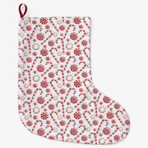 A Peppermint Spice Series Design 12 Large Christmas Stocking