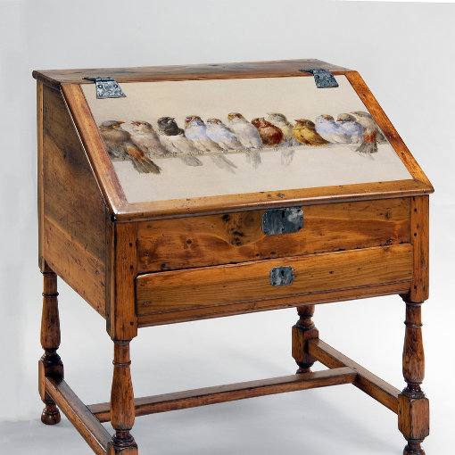 A Perch of Birds (1880) by Hector Tissue Paper Zazzle