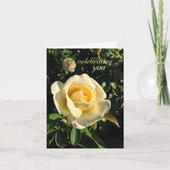 A Perfect Birthday Rose Greeting Card by Siberianmom at Zazzle