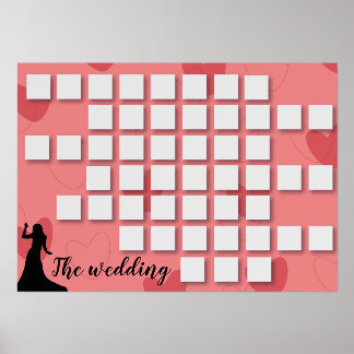 A perfect board for the bride to get excited about holder