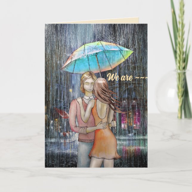 A PERFECT COUPLE LOVE CARD (Front)