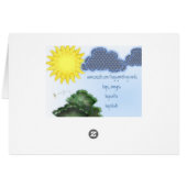 A Perfect Day Cards (Back Horizontal)