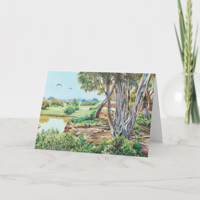'A Perfect Day' - Letterpress Thank You Card (Front)