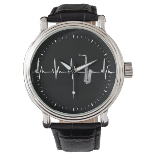A perfect gift for any saxophone player a EKG hea Watch