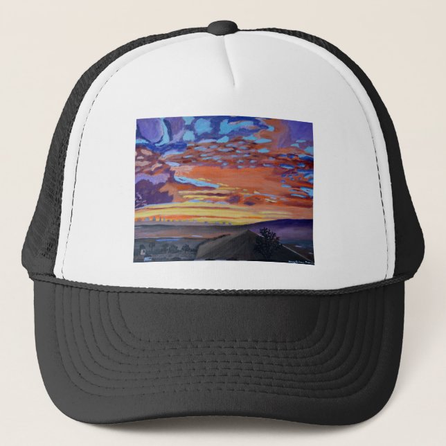 A perfect moment in time trucker hat (Front)
