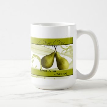 A Perfect Pair Bride And Groom Mug by NotionsbyNique at Zazzle