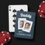 A Perfect Pair | Dad & Child Photo Playing Cards