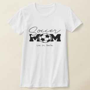 A Perfect Personalized for Every Proud Soccer Mom T-Shirt