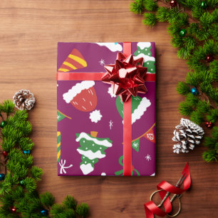 A Perfect Snowman Christmas Wrapping Paper