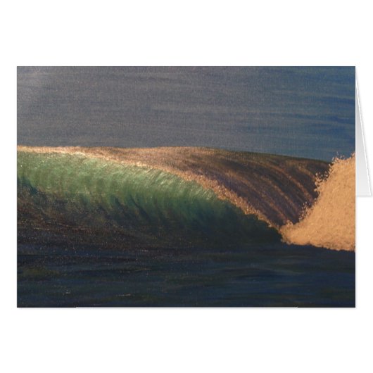 A perfect wave cards (Front Horizontal)