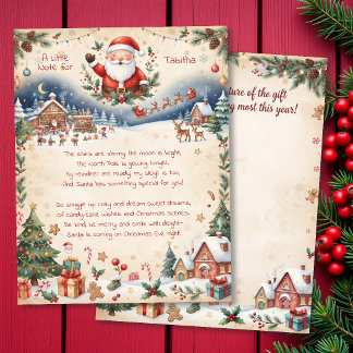 A Personalized Letter from Santa for your Child