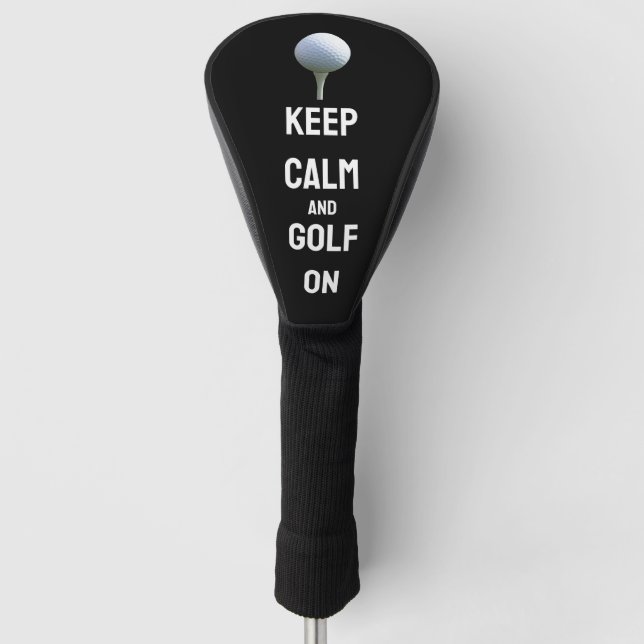 A Personalized Touch for Your Clubs: Custom Golf Head Cover (Front)