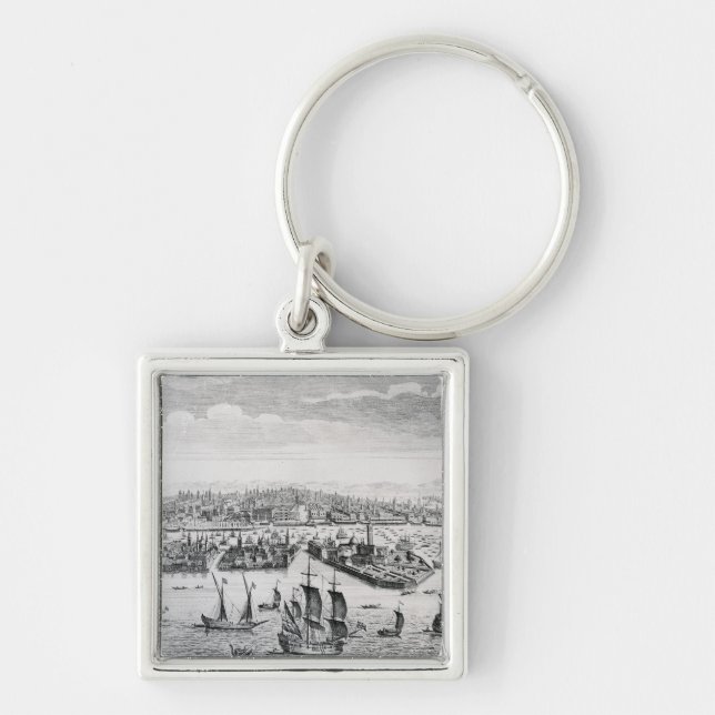 A Perspective View of the City of Venice Keychain (Front)