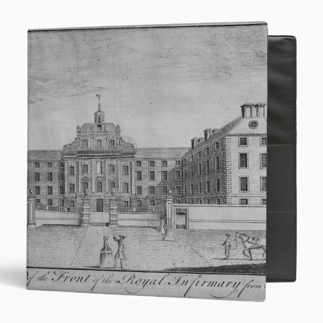 A Perspective View of the Front of the Royal Binder (Front/Inside)