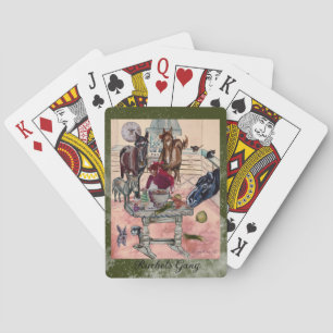 A pet sitters journal poker cards