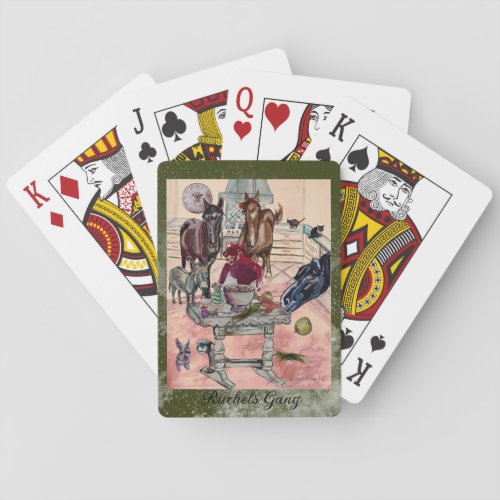 A pet sitters journal poker cards