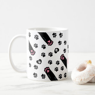 A Pets Footprints Lover Coffee Mug